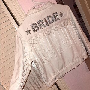 👰🏻‍♀️BRIDE DENIM JACKET👰🏻‍♀️